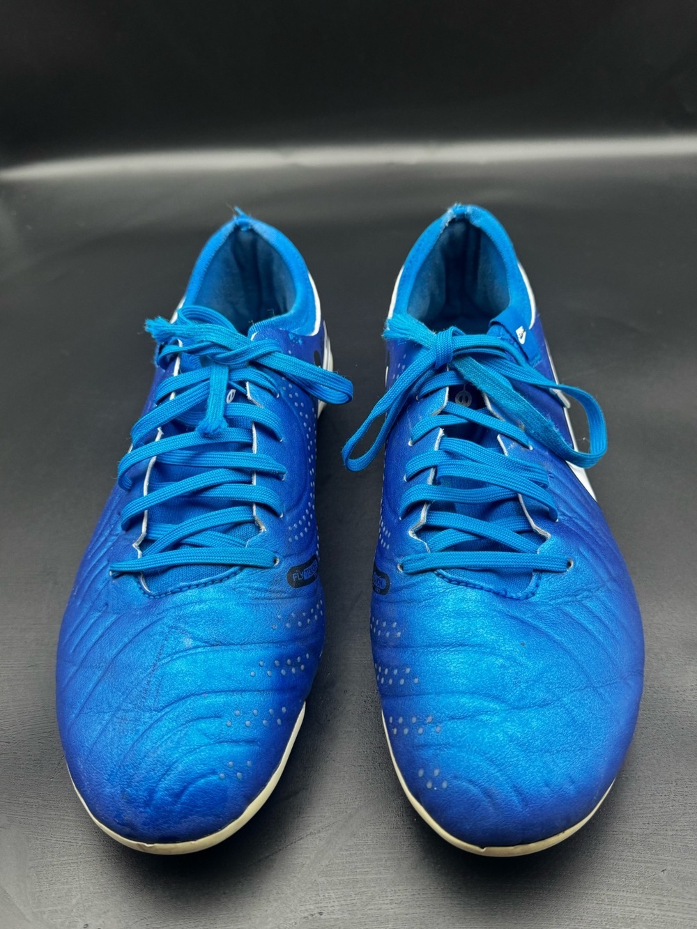 Nike Tiempo Legend 10 FG Soccer Cleats Blue Men’s 8.5